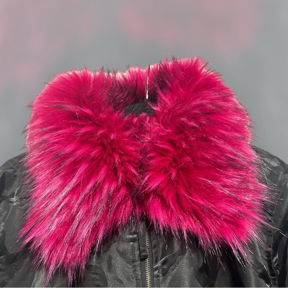 American bazi camo pink fur coat - Picture 3 of 6
